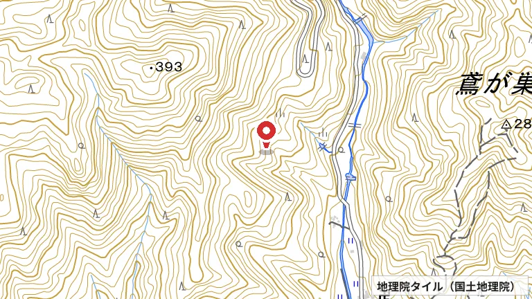 出雲市総合体育館（出雲だんだんとまとアリーナ）の所在地の地図（出典: 地理院タイル／国土地理院）