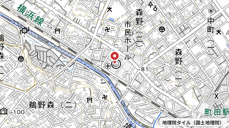 ヨコハマ・マチダ・ピックルズの所在地の地図